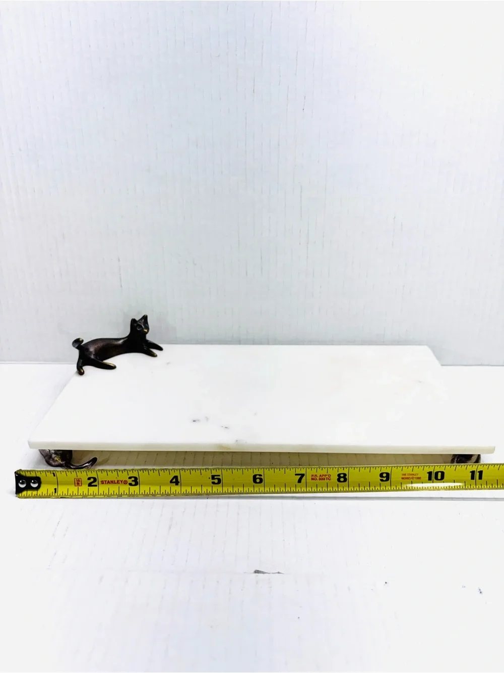 Vintage Michael Aram Cat Mouse Marble Serving Cheese Board Tray Witty Piece